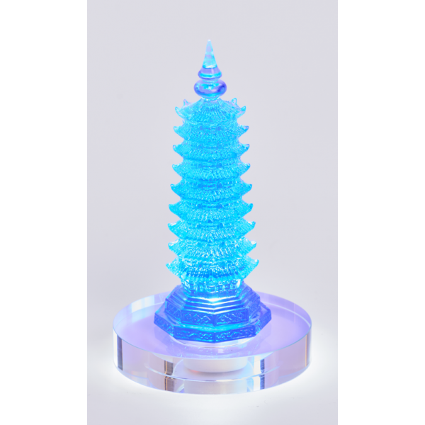 藍琉璃清淨智慧塔